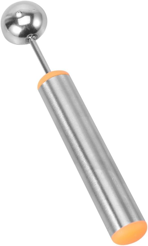 Stainless Steel Fruit Scoop PP Handle for Melon Balls