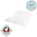 Floortex Cleartex Enhanced Polymer Rectangular Chair Mat for Carpets up to 3/8