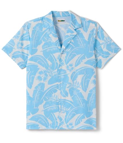 Chemises d'été décontractées pour homme en lin coupe hawaïenne