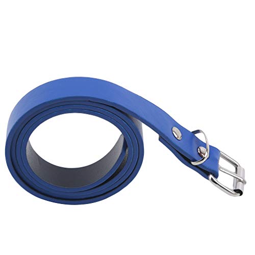 Women's Skinny Waist Belt with Buckle Adjustable for Pants Dress Jeans,Blue4