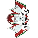 Kit De Carénage Moto ABS Injecté, Capot Carrosserie Complet, Accessoires pour Ducati 848 1098 1098S 1198 2007 2008 2009 2010 2011
