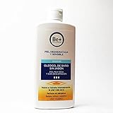  Be+ Piel Deshidratada y Sensible Oleogel De Baño Sin Jabón Cuidado Para Piel Muy Seca y Con Descamación, 400ml