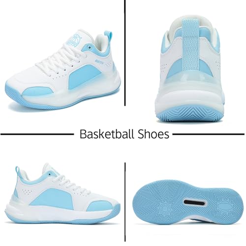 Image of Beita Basketball Shoes for Women High Upper Volleyball Shoes Fashion Sneakers Breathable Sports Shoes Anti Slip