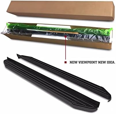 Miniatura 9 de Black Horse - Estribos sin igual, compatibles con Nissan Rogue-PR-N169BK 2021-2024