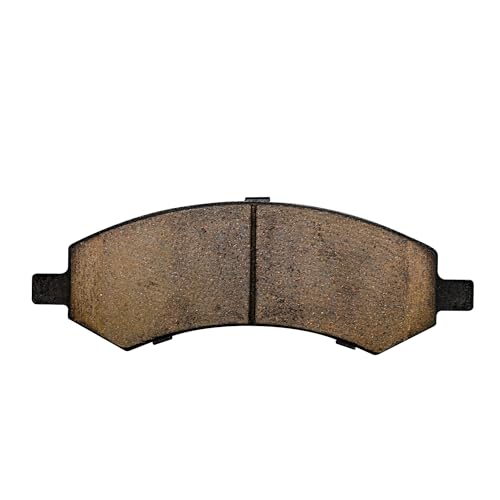 Image of Detroit Axle - Front Brake Pads for Dodge Ram 1500 Durango Dakota Ram 1500 Classic Chrysler Aspen Mitsubishi Raider, Ceramic Brake Pads w /Hardware Replacement