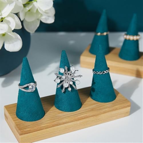 Présentoir de bijoux en velours contre les rayures