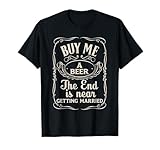 Photo Gallery maglietta con scritta "beer getting married" per ragazzi maglietta Photo Gallery maglietta con scritta "beer getting married" per ragazzi maglietta