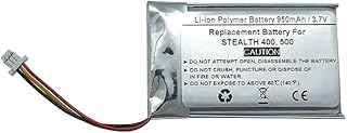 3.7V 950mAH Replacement Battery For STEALTH 400, 420X, STEALTH 500, 600, 700X, FT603048P Wireless Headset