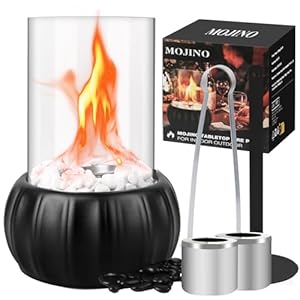 Mojino Tischkamin Ethanol B0CGLMG7BP 2 Brennkammern