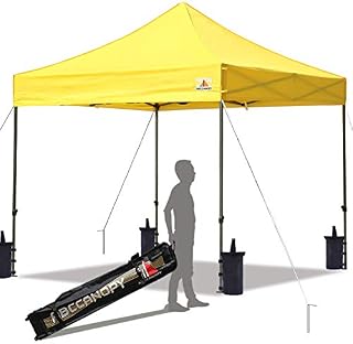 ABCCANOPY Pop up Canopy Tent Commercial Instant Shelter with Wheeled Carry Bag, 10x10