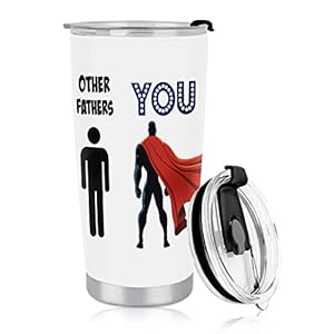 Dad Gifts – 20oz Stainless Steel Tumbler For Father – Best Dad Ever Birthday Gifts for Dad From Daughter Son – Fathers…