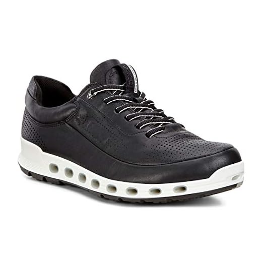 ECCO Cool 2 Herrsneakers, Svart, 43 EU