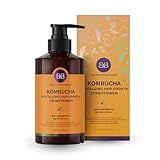 Kombucha Revitalizing Hair Growth Conditioner, K-beauty, Balances Scalp pH, Kombucha Extract, Fermented Green Tea,Rice Extract, 9 Vitamins for Hair Loss.16.9 fl.oz. No Parabens,Sulfates