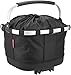 KlickFix Carrybag GT Cesta para Bicicleta, Unisex Adulto, Negro