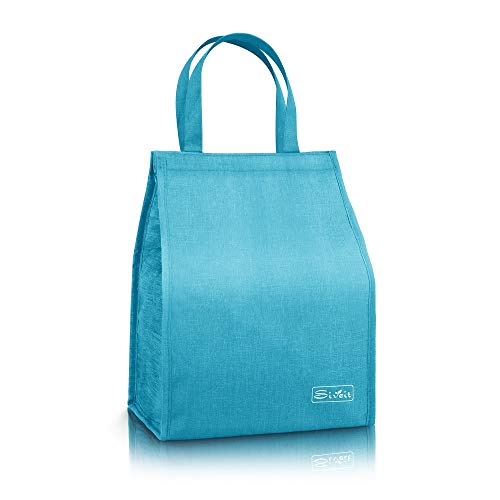 Siveit Lunch Bag, Insulated Lunch Bags, Large Capacity Durable Material Waterproof Adult Lunch