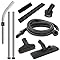 SHUOMAO Replacement Hose for Numatic Henry Hetty Hoover Attachments,Spare Parts Tool Brush Kit 2.5m Hose Pipe,32mm Extension Tube Brush Head Accessories for James Hetty Edward Harry(8 Kit)