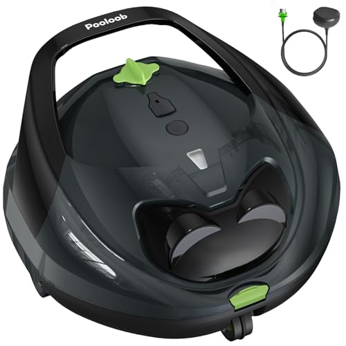Pooloob Pooloob PF1 Pro Pool Vacuum Robot with Buoy & Tether, Triple Layer Filtration for Daily Clean Pool Maintenance Cleaner, Not for Initial or Deep Cleaning, Floor Only Cleaning for In-Ground Ab