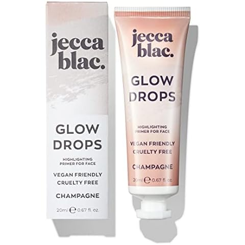 Jecca Blac Glow Drops Champagne Vegan, Gender Neutral & LGBTQ+ Inclusive Make Up Cover