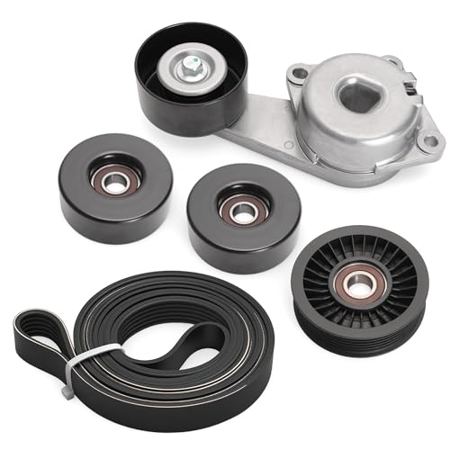 Belt Tensioner Serpentine Belt Idler Pulley Kit…