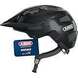 ABUS MTB-Helm MoTrip - Casque de vélo robuste avec visière réglable en hauteur pour VTT...