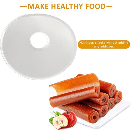 Hilitand Tray de Silicone de Grau Alimentício para Desidratador de Alimentos, Redondo, Laranja