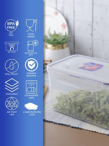 Lock & Lock Classic Rectangular Food Container, 1.0L