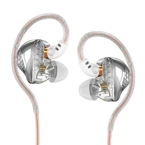 Image of H89 Wired Earbuds with Microphone,in Ear Monitor Headphones, IEM Earphones,Corded Headphones, Powerful Bass Crystal Clear Sound Ear Buds, Earbuds for Computer,School,PC,Students 3.5 Plug