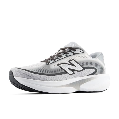 New Balance Men's Ellipse v1 Running Shoe, Black/Nb 103 White, 15