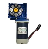 IndusTradCorp NMRV40 12V / 24V 90W DC Worm Moteur Moteur avec Arme DE Sortie À DIBE RV40 avec Couple élevé CW CW CW CW CW-Speed HETOCK(70RPM,12V)