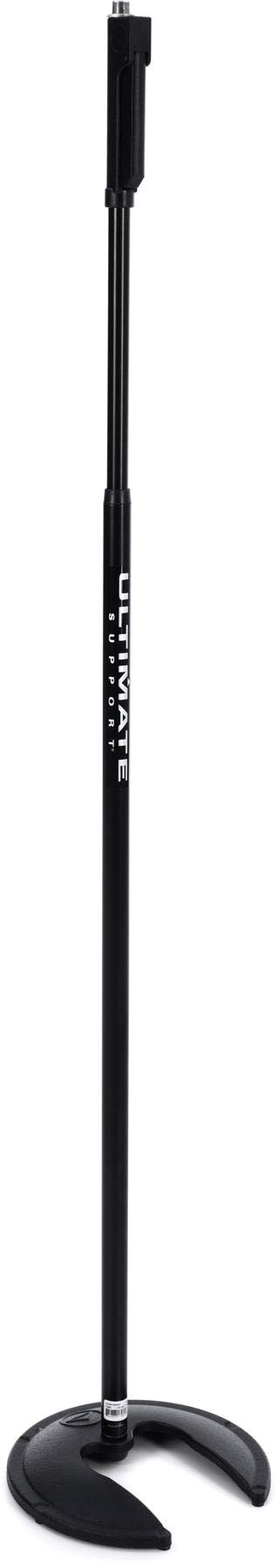 Ultimate Support MC-77B Live Retro Mic Stands w/One-Handed Height Adjustment and Stackable Weighted Base