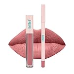 kiki Lip Kit with Matte Stay all Day Liquid Lipstick and Lipliner (DESTINY)