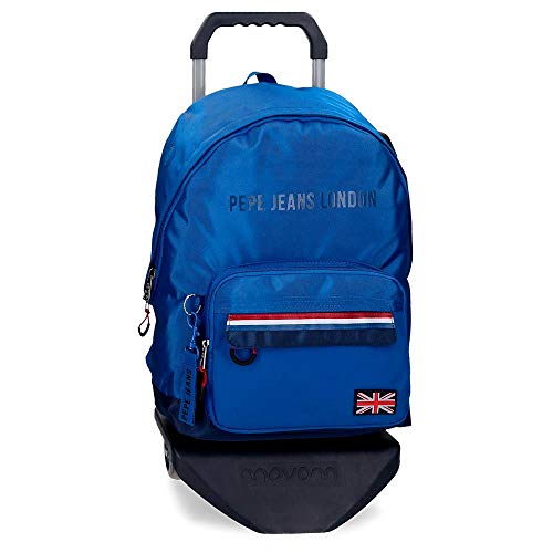 Mochila Escolar Pepe Jeans Overlap con Carro