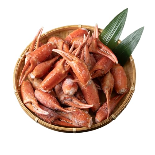 稚内産紅ズワイガニハサミ爪 Lサイズ[約500g]解凍するだけの手間いらず