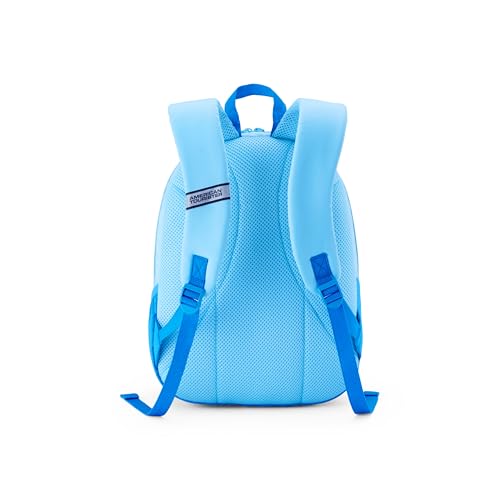 Image of American Tourister Zoodle 4.0 Blue Duck, Kids Backpack, Age 2-4 Years, 2 Full Compartments, Bottle Pocket, Ergo Should And Ergo Back, 13 Ltrs Capacity - Unisex