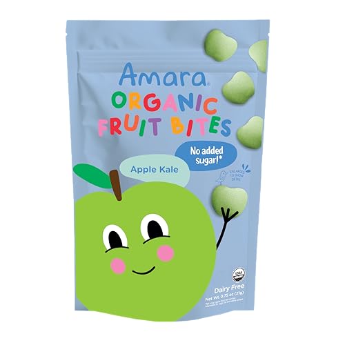 Amara Organic Apple Kale Fruit Bites, 0.75 OZ