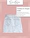 Jessica Simpson Girls' Skirt - Girls’ Denim Skirt - Distressed Denim Skirt with Pockets - Jeans Skirt for Girls (4-16), Size 7, Light Vintage Wash