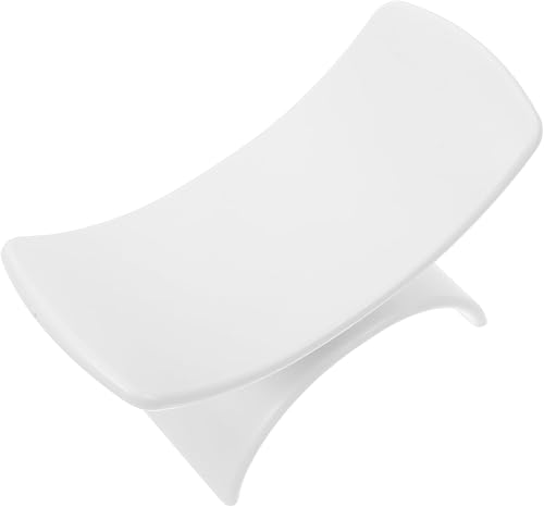 U Shaped Nail Armrest Hand Rest for Nails White Plastic