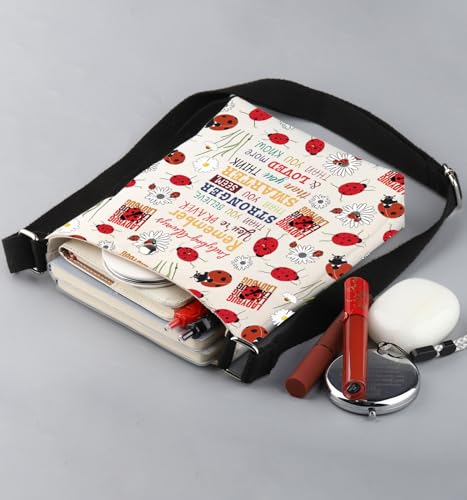 CMNIM Ladybug Crossbody Bag - Good Luck Ladybug Gifts for Insect Lovers - Entomologist Gifts - Cute Small Crossbody Purse4