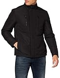chaqueta negra hombre corte ingles Chaqueta corta formal para el uso cotidiano Tejido de poliéster práctico y funcional, repelente al agua y resistente al viento