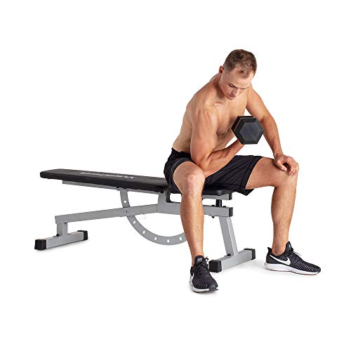 WEIDER Platinum Adjustable Bench, Black