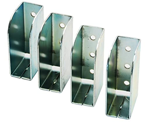 Systafex® 4X Spriegel Spriegellasche Einstecktasche verzinkt Spriegeltasche Planenaufbau 30mm