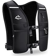 Running Vest With Water Bladder, Lightweight Reflective