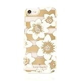Kate Spade Hollyhock Gold Stripe Rhinestone I Phone Case 6/6s/7/8 Plus