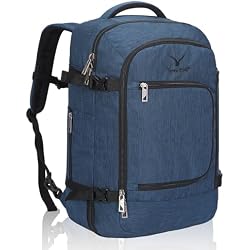 Hynes Eagle 40L Carry On Backpack Flight Approved Weekender Travel Bag | Large Cabin Luggage,15.6