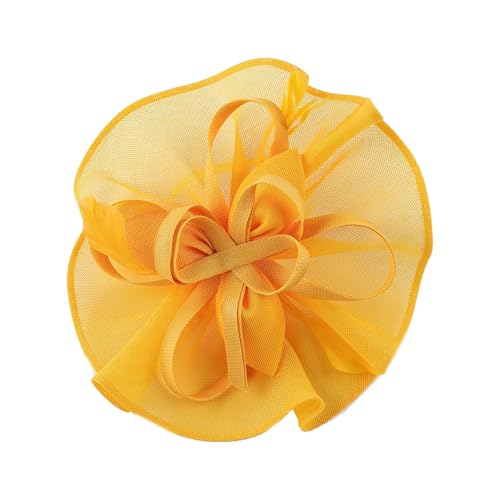 Teaparty Fascinator Hat Hair Clip For Party Weddy Women Net Flower Hair Pin Bridal Shower