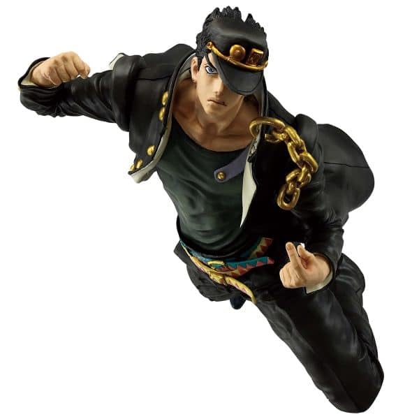 Ichibansho Figura Jotaro Kujo JoJo's Bizarre Adventure: Stardust Crusaders 26 cm - IS68925 Multicolore - Figura da collezione - Ideale per i fan degli Anime (Banpresto)