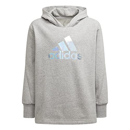 Pull over fille Adidas G Hoodie Jr - vue 2
