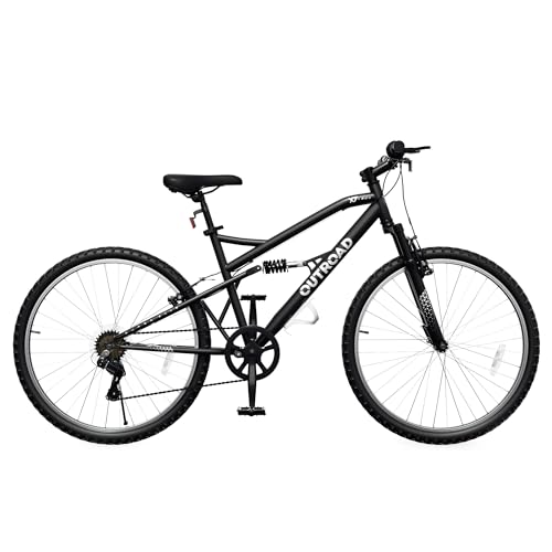 Max4out 26 Folding Mountain Bike with 21-Speed Gear