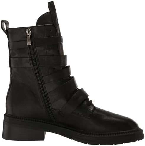 DKNY Women's Essential Everyday Bootie Combat Boot, Black, 5 | Image 5