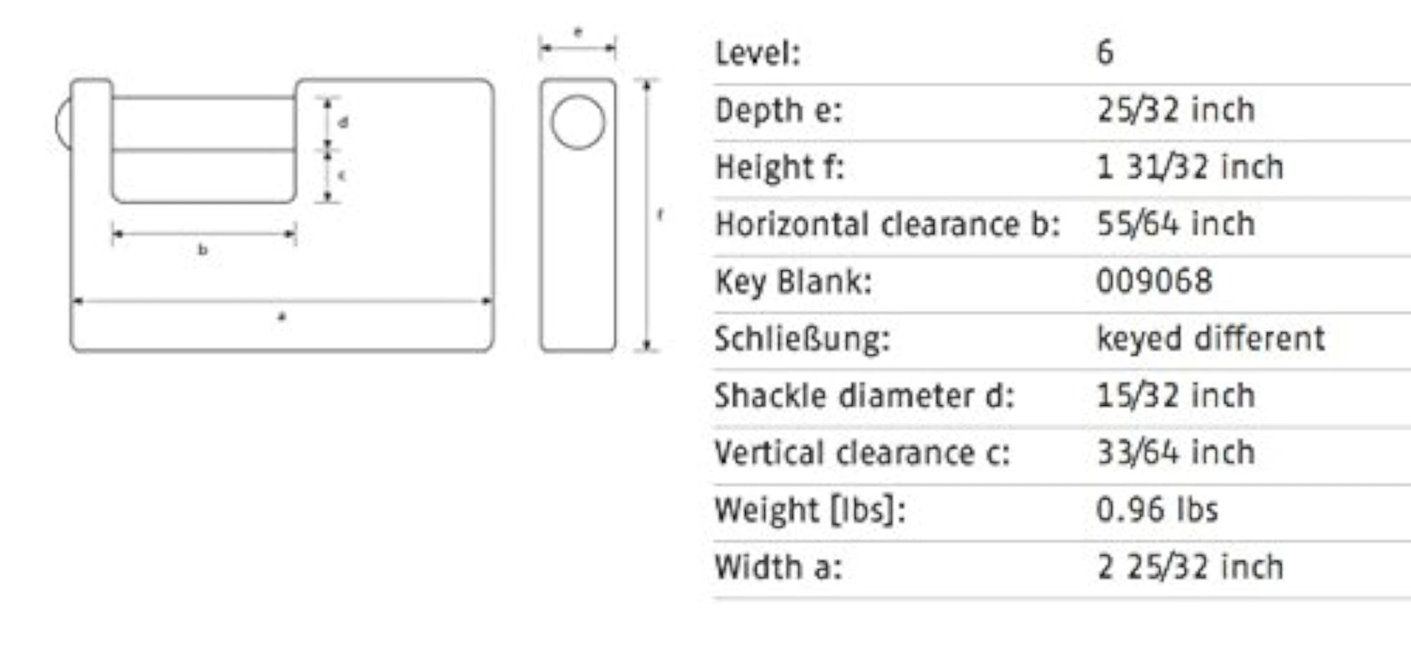 Compact Safety Lock, Keyed Alike - 3 Locks